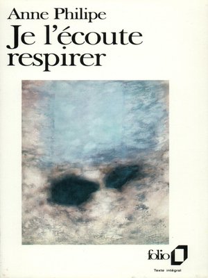 cover image of Je l'écoute respirer